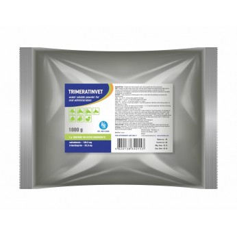 Trimeratinvet polvos (polvos disolubles en el agua, para uso oral)