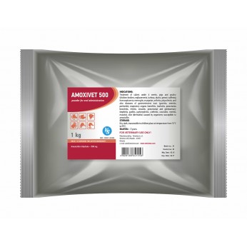 Amoxivet 500  (powder for oral use)