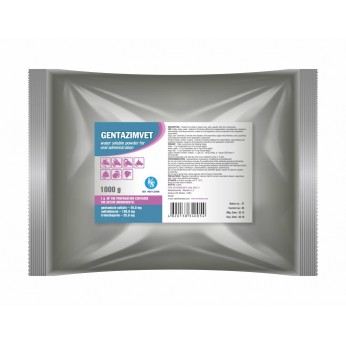 Gentazimvet (poudre hydrosoluble pour l’administration orale)
