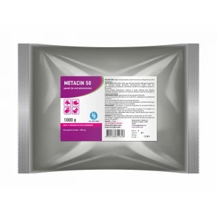 Metacin 50  (poudre pour l’administration perorale)
