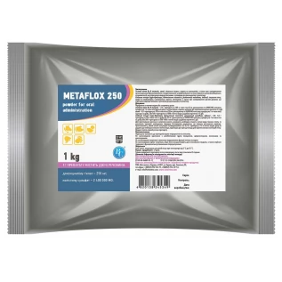 METAFLOX 250  (polvo de administración oral)