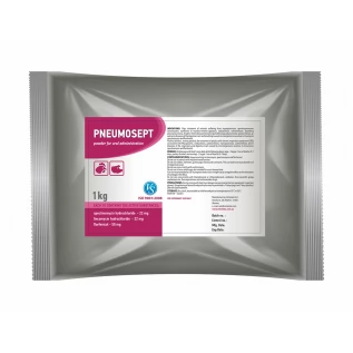 Pneumosept (polvos para aplicación peroral)