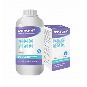 Amprolinvet (solución para aplicación oral)