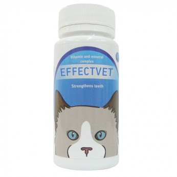 EFFECTVET to strengthen bones and teeth of cats (vitamin-mineral complex)