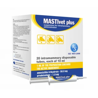 Mastivet plus (Suspension for intramammatory infusion)